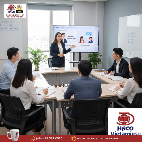 Lớp Tiếng Việt Cho Người Làm Việc Tại Việt Nam