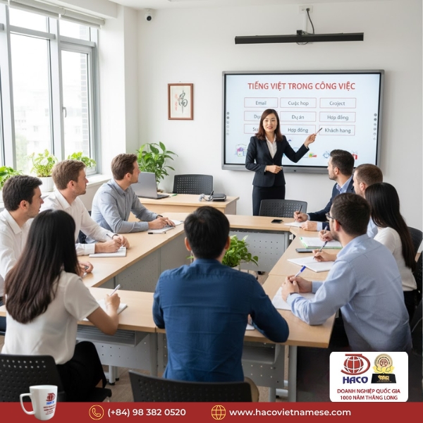 Lớp Tiếng Việt Cho Người Làm Việc Tại Việt Nam