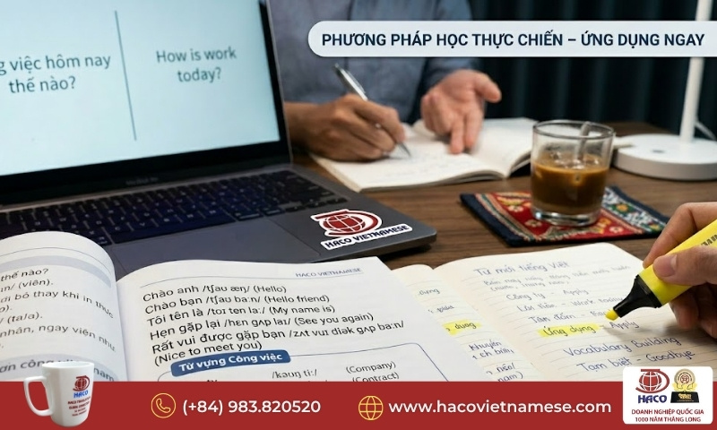 Tiếng Việt cấp tốc cho chuyên gia