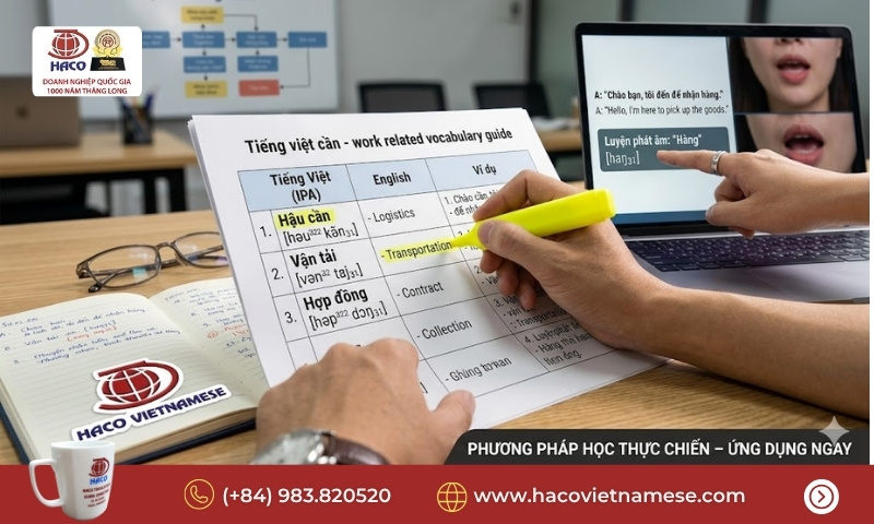 Tiếng Việt cấp tốc cho chuyên gia