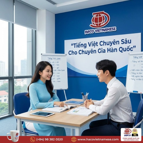 Tiếng Việt cho chuyên gia Hàn Quốc tại Việt Nam