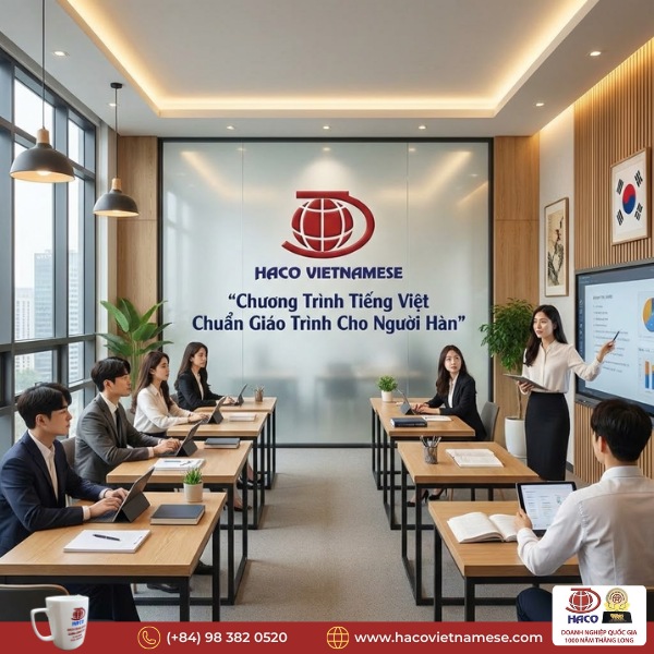 Tiếng Việt cho chuyên gia Hàn Quốc tại Việt Nam