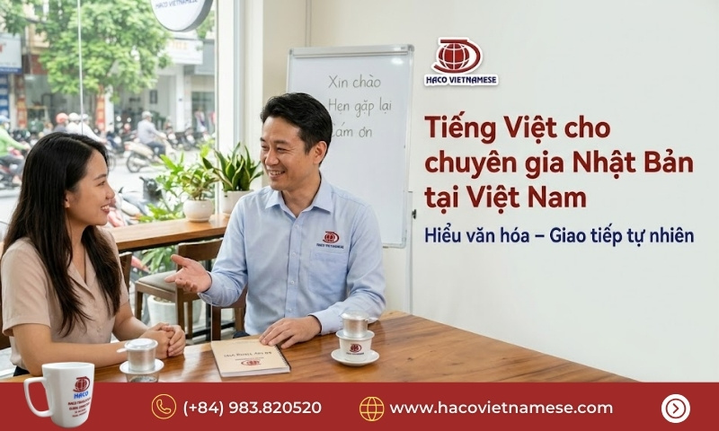 Tiếng Việt cho chuyên gia Nhật Bản