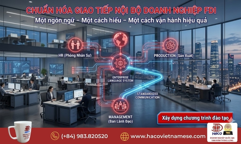 Tiếng Việt cho công ty FDI