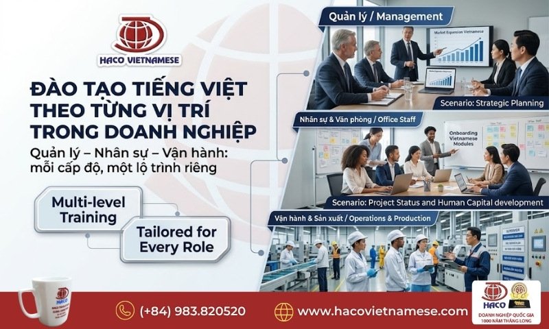 Tiếng Việt cho công ty FDI
