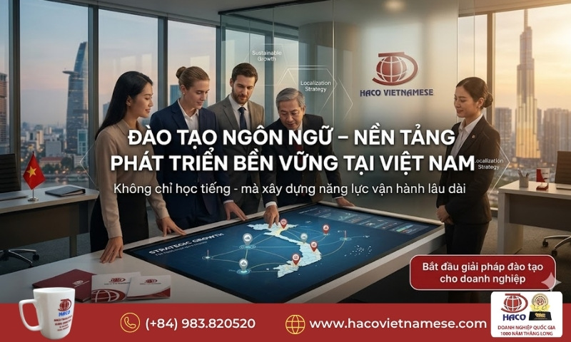 Tiếng Việt cho công ty FDI