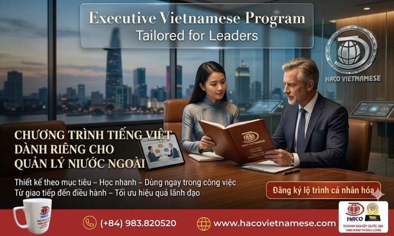 Tiếng Việt cho công ty FDI