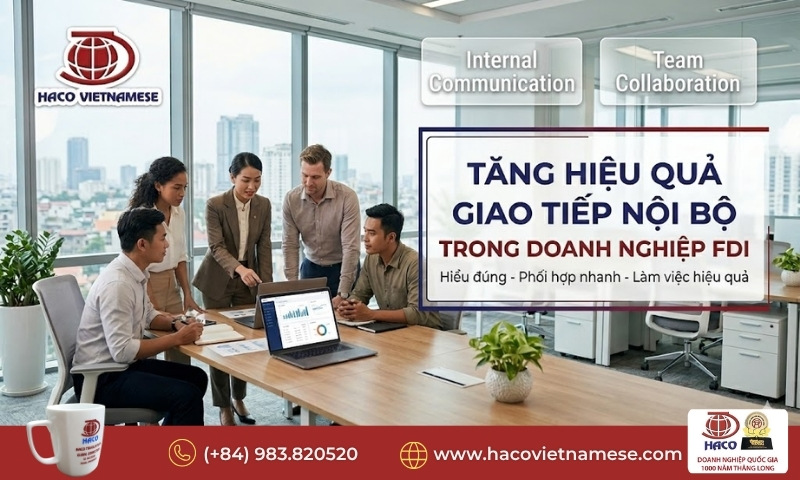 Tiếng Việt cho công ty FDI