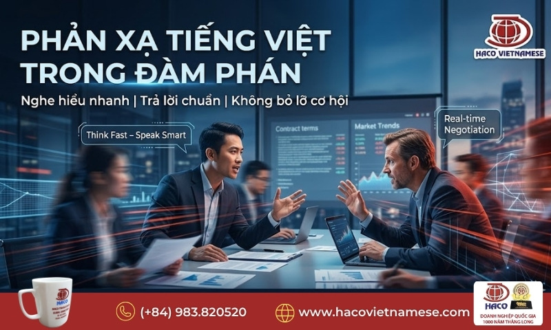 Tiếng Việt cho đàm phán kinh doanh