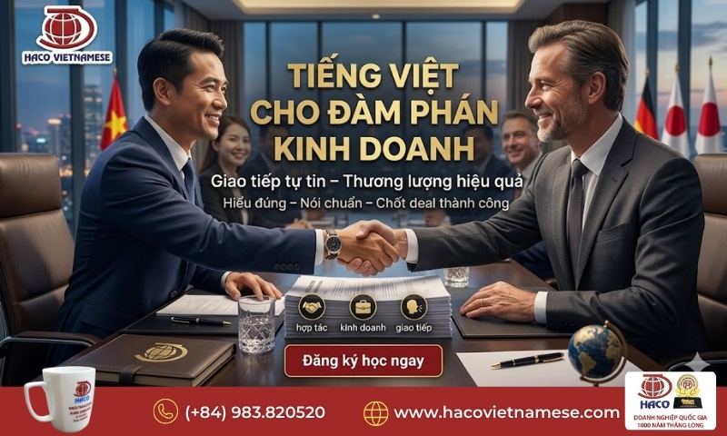 Tiếng Việt cho đàm phán kinh doanh
