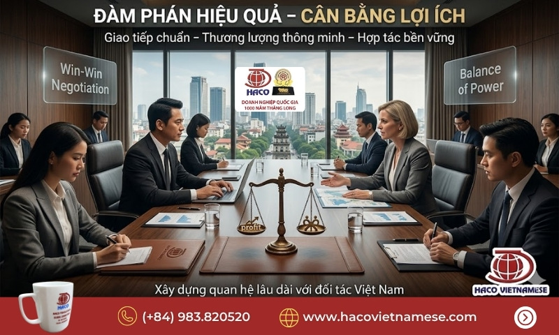 Tiếng Việt cho đàm phán kinh doanh