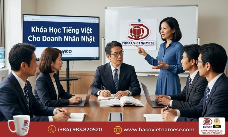 Tiếng Việt Cho Doanh Nhân Nhật Tại Việt Nam