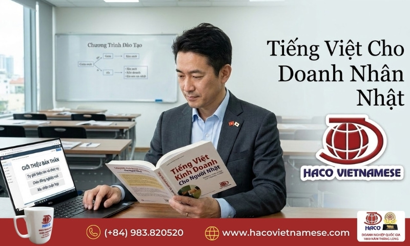 Tiếng Việt Cho Doanh Nhân Nhật Tại Việt Nam