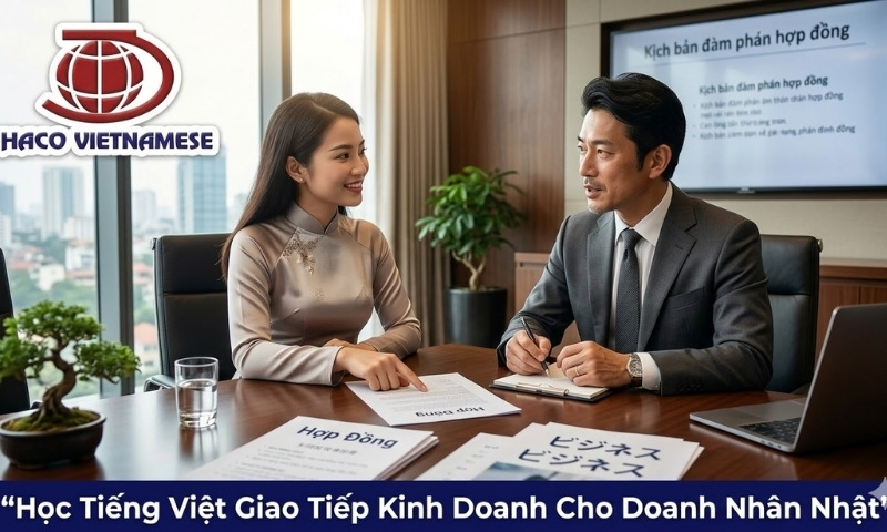 Tiếng Việt Cho Doanh Nhân Nhật Tại Việt Nam