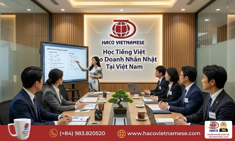Tiếng Việt Cho Doanh Nhân Nhật Tại Việt Nam