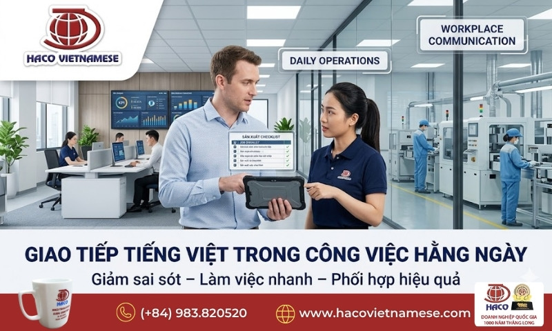 Tiếng Việt cho đối tác nước ngoài tại Việt Nam