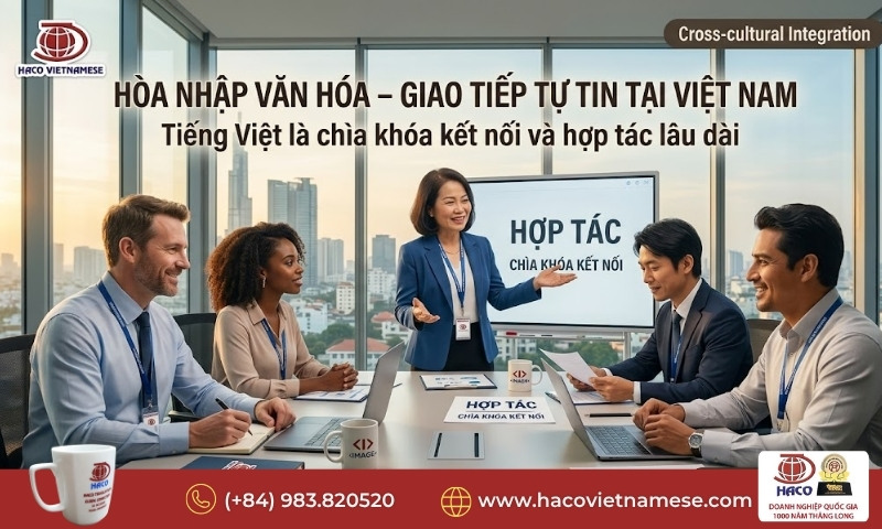 Tiếng Việt cho đối tác nước ngoài tại Việt Nam