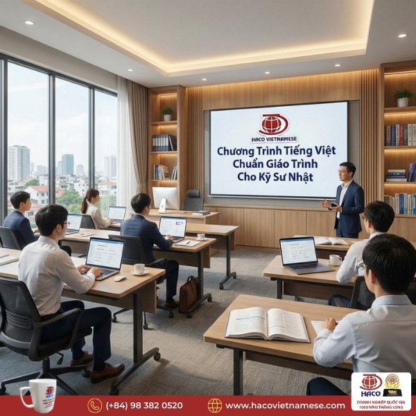 Tiếng Việt cho kỹ sư Nhật tại Việt Nam