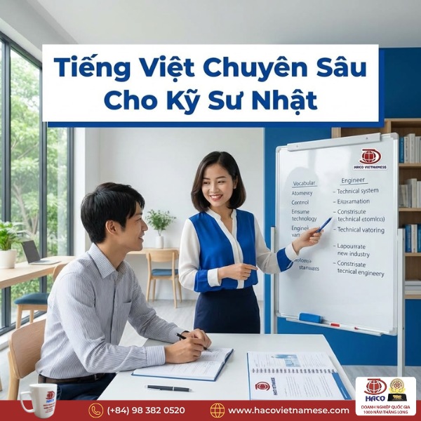 Tiếng Việt cho kỹ sư Nhật tại Việt Nam