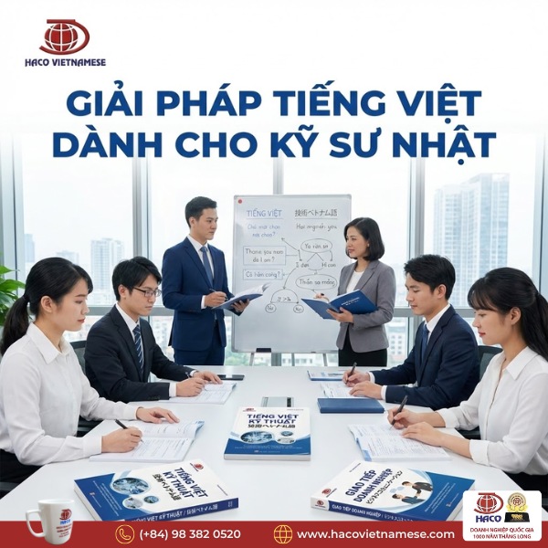 Tiếng Việt cho kỹ sư Nhật tại Việt Nam