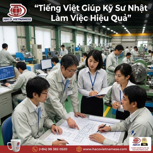 Tiếng Việt cho kỹ sư Nhật tại Việt Nam