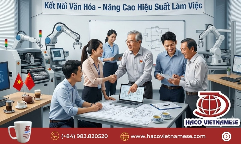 Tiếng Việt cho kỹ sư Trung Quốc tại Việt Nam
