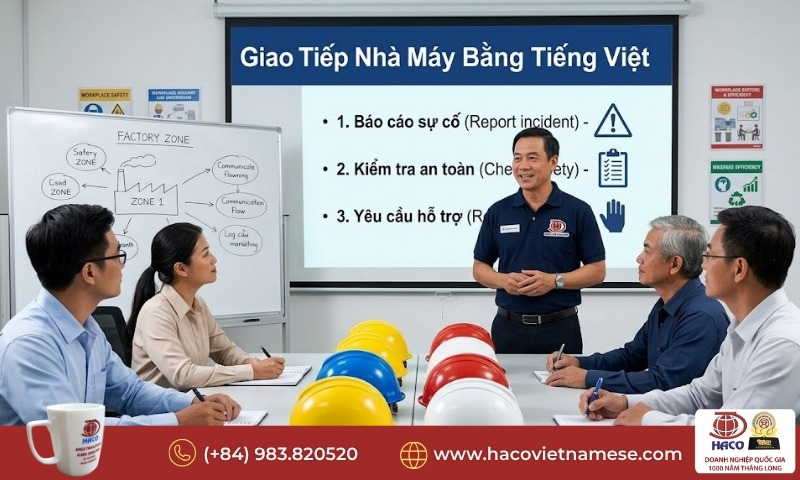 Tiếng Việt cho kỹ sư Trung Quốc tại Việt Nam
