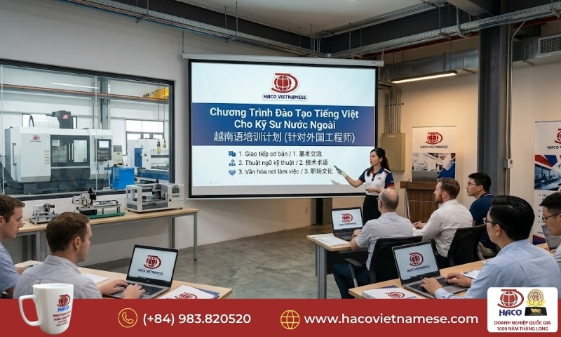 Tiếng Việt cho kỹ sư Trung Quốc tại Việt Nam