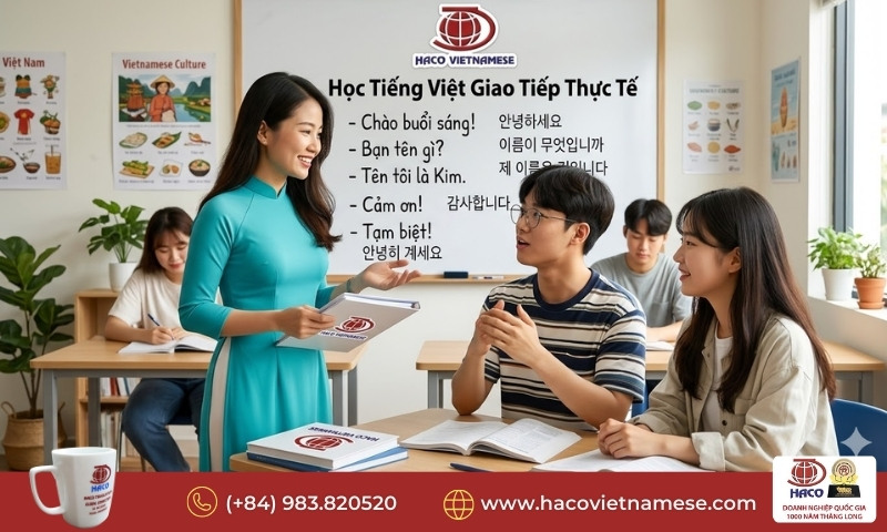 Tiếng Việt Cho Người Hàn Tại Hà Nội Hiệu Quả