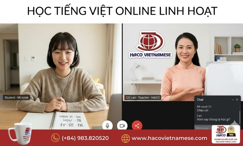 Tiếng Việt Cho Người Hàn Tại Hà Nội Hiệu Quả