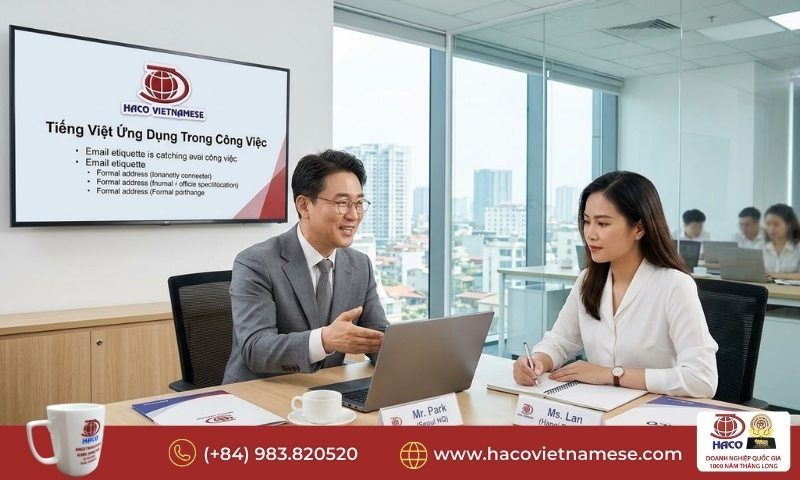 Tiếng Việt Cho Người Hàn Tại TPHCM Hiệu Quả 