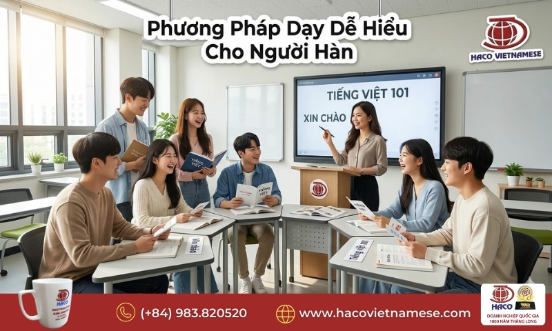 Tiếng Việt Cho Người Hàn Tại TPHCM Hiệu Quả 