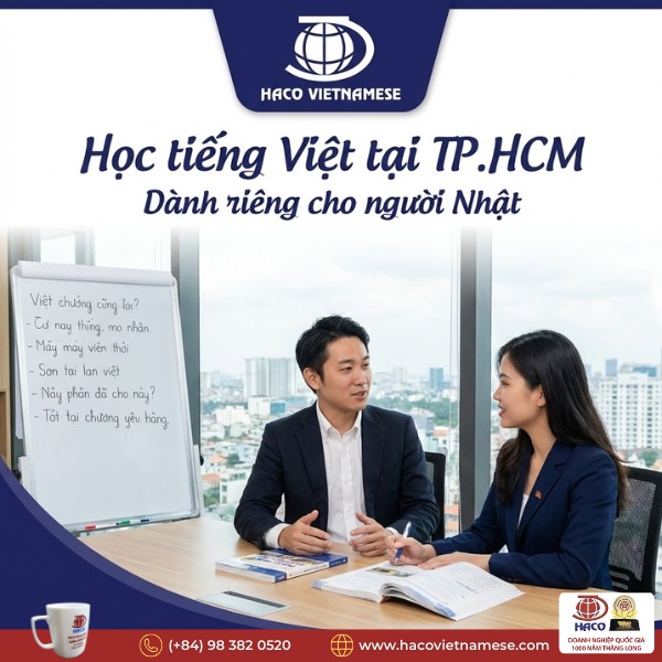 Tiếng Việt cho người Nhật tại TP.HCM