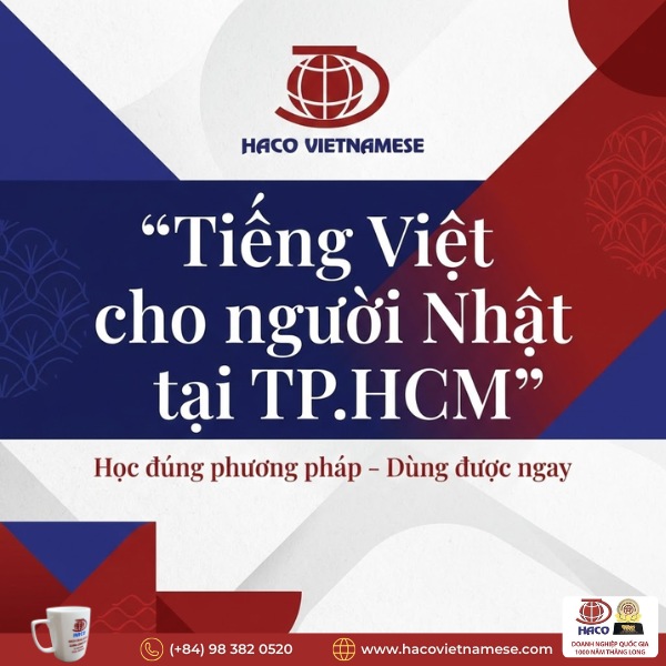 Tiếng Việt cho người Nhật tại TP.HCM