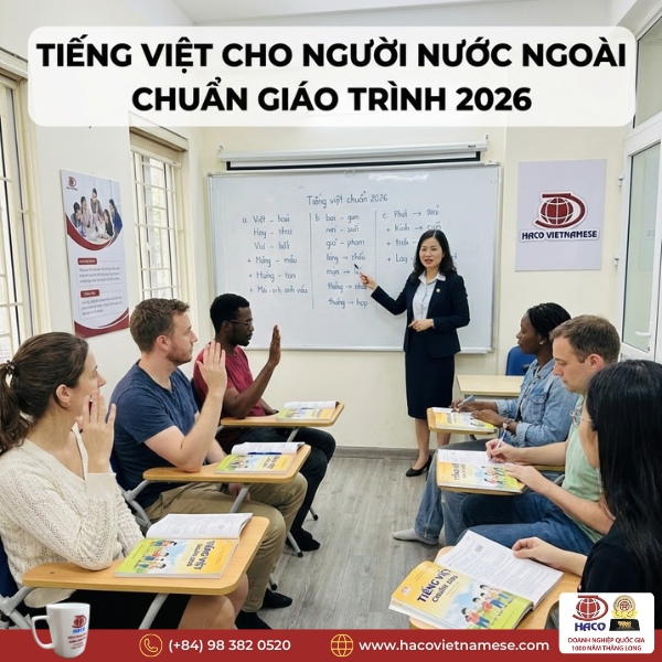 Tiếng Việt cho người nước ngoài chuẩn giáo trình