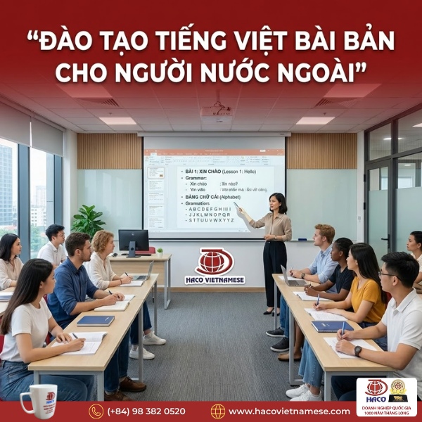 Tiếng Việt cho người nước ngoài chuẩn giáo trình