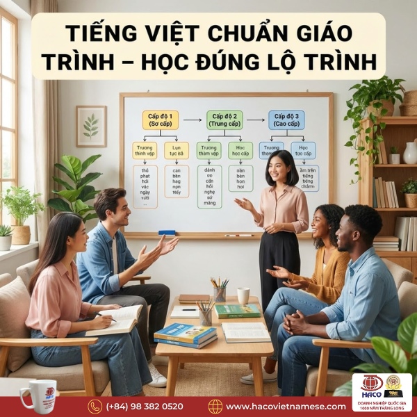 Tiếng Việt cho người nước ngoài chuẩn giáo trình