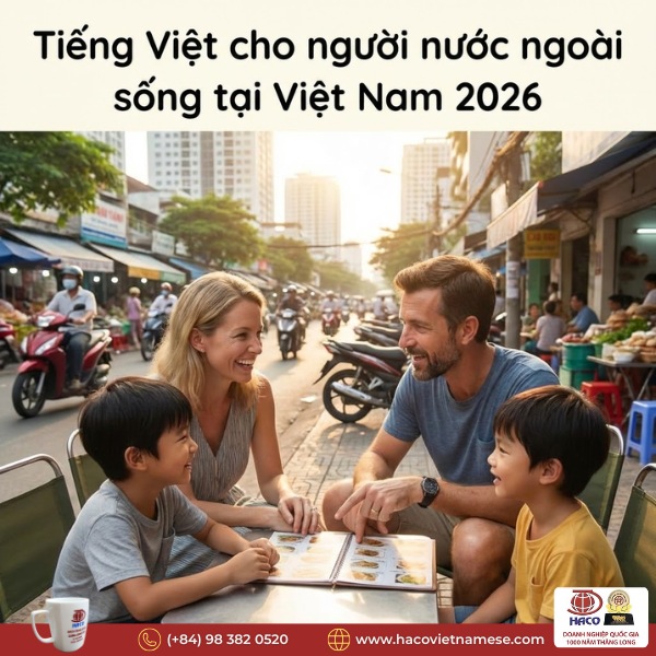Tiếng Việt cho người nước ngoài sống ở Việt Nam