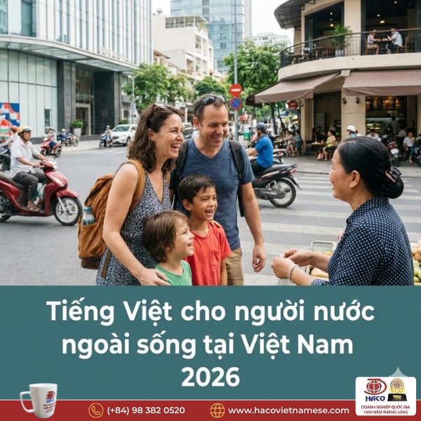 Tiếng Việt cho người nước ngoài sống ở Việt Nam