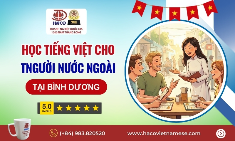 Tiếng Việt cho người nước ngoài tại Bình Dương