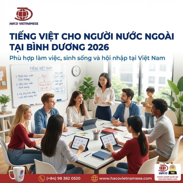 Tiếng Việt cho người nước ngoài tại Bình Dương