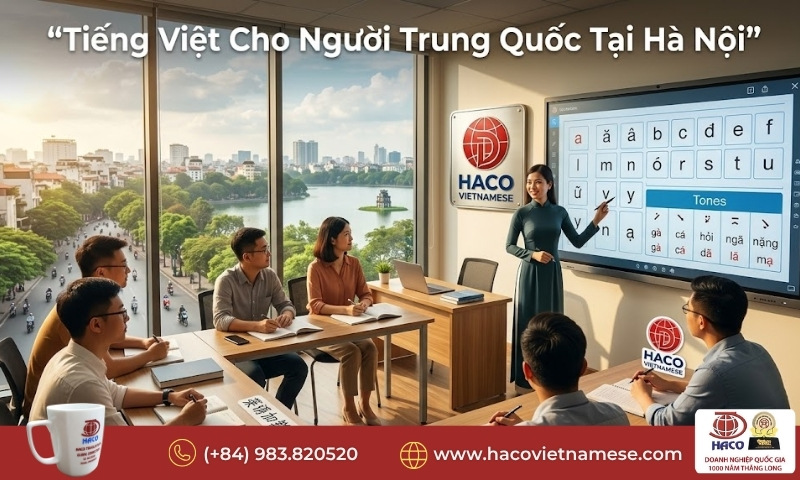 Tiếng Việt cho người Trung Quốc tại Hà Nội