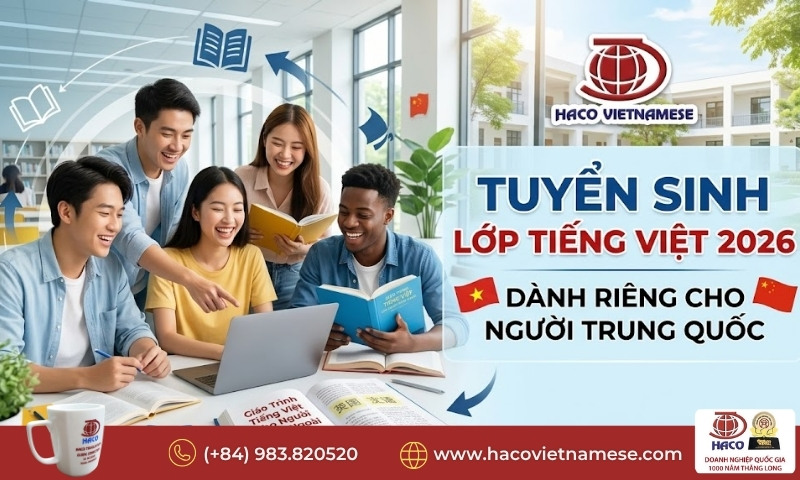Tiếng Việt cho người Trung Quốc tại TPHCM
