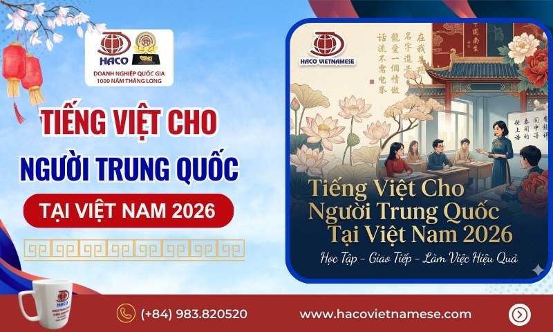 Tiếng Việt cho người Trung Quốc tại Việt Nam