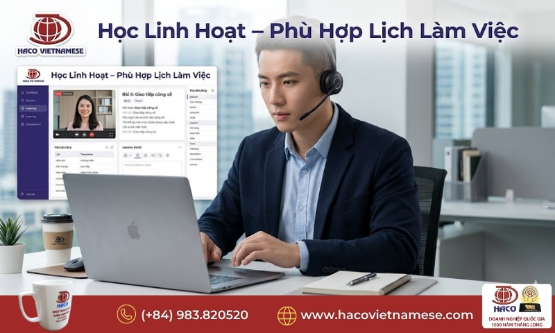 Tiếng Việt cho nhân sự Trung Quốc làm việc tại VN