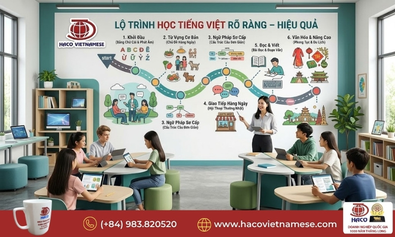 Tiếng Việt cho nhân sự Trung Quốc làm việc tại VN