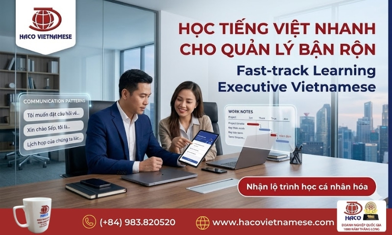 Tiếng Việt cho quản lý nước ngoài
