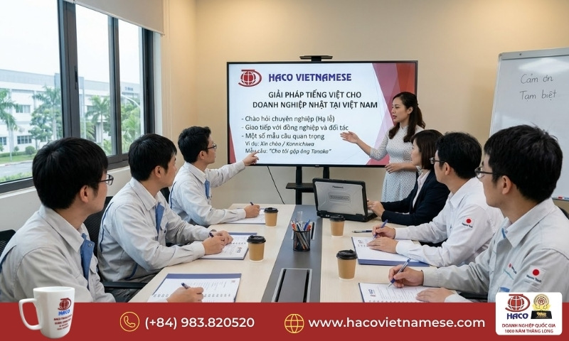 Tiếng Việt Chuẩn Giao Tiếp Cho Người Nhật