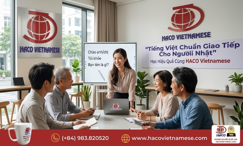 Tiếng Việt Chuẩn Giao Tiếp Cho Người Nhật