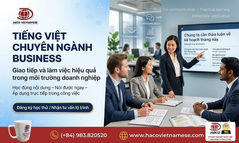 Tiếng Việt chuyên ngành Business